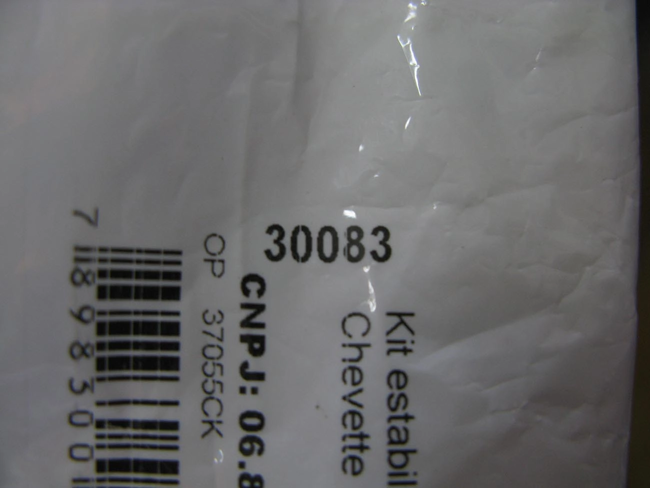 KIT ESTABILIZADOR DIANTEIRO GM CHEVETTE