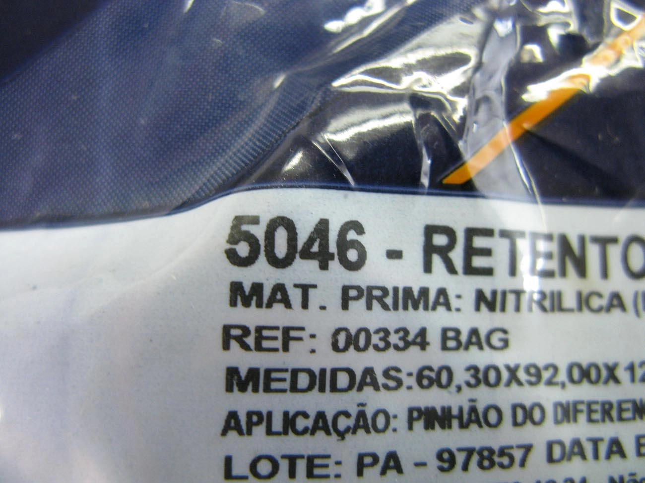 RETENTOR PINHÃO DIFERENCIAL TIMKEN 60,30X92,00X12,00MM GM A-60/C-60/D-60 6030X92X12MM