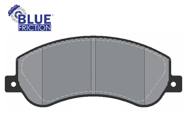 PASTILHA DE FREIO DIANTEIRA VW AMAROK 10/ EXCETO V6 - FORD TRANSIT 2.2/2.4 06/14