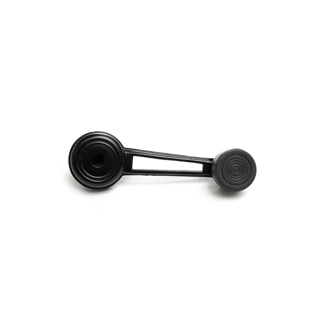 MANIVELA VIDRO FORD CORCEL/BELINA/DEL REY/PAMPA/F-100/1000/4000 - PRETA METAL