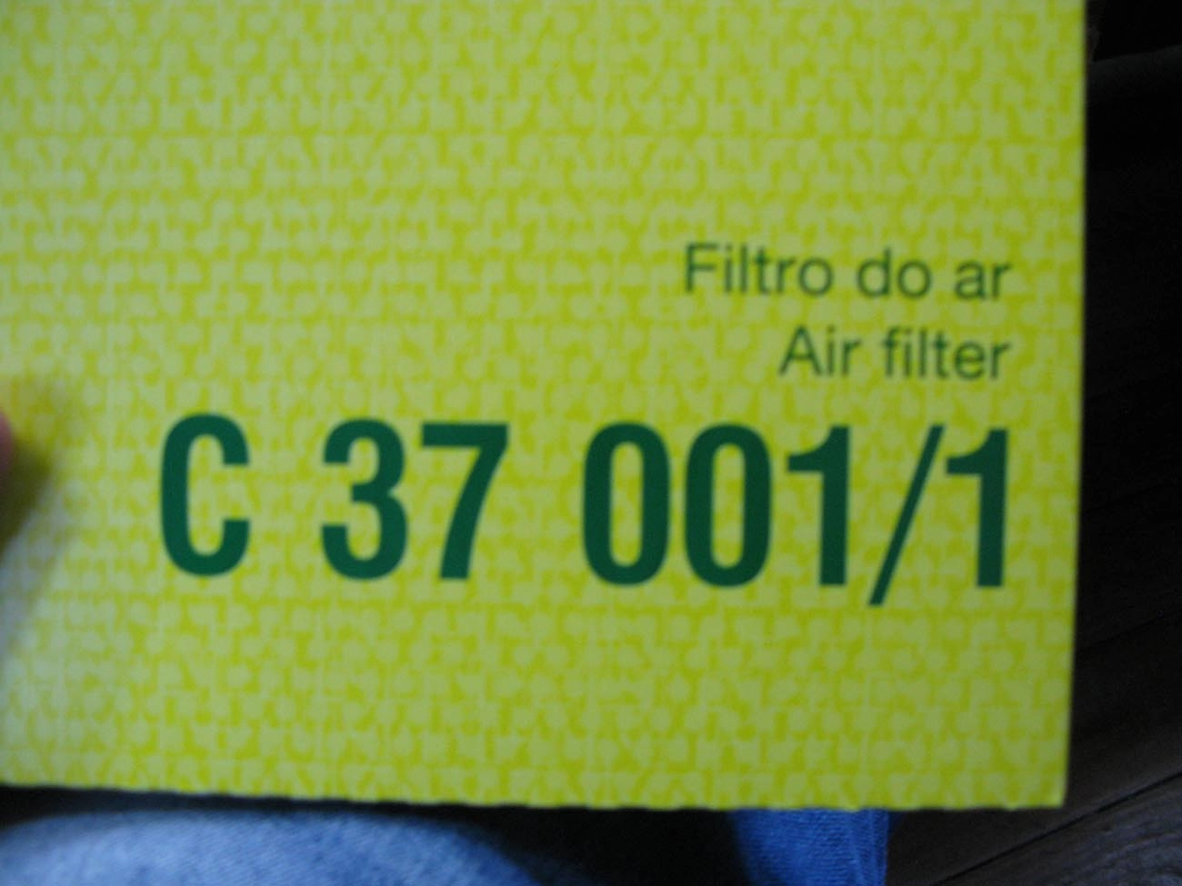FILTRO AR FIAT NOVO PALIO/STRADA/IDEA/PUNTO/LINEA/BRAVO/DOBLO 1.8 16V 2010/ - SIENA 1.6 2010/