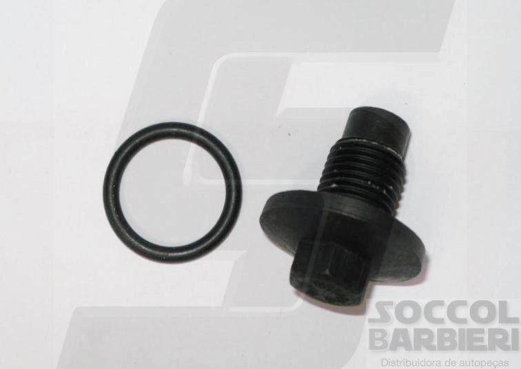 BUJÃO CÁRTER ÓLEO MOTOR COM ANEL VEDAÇÃO CARTER FORD FIESTA/KA/COURIER/ESCORT ZETEC