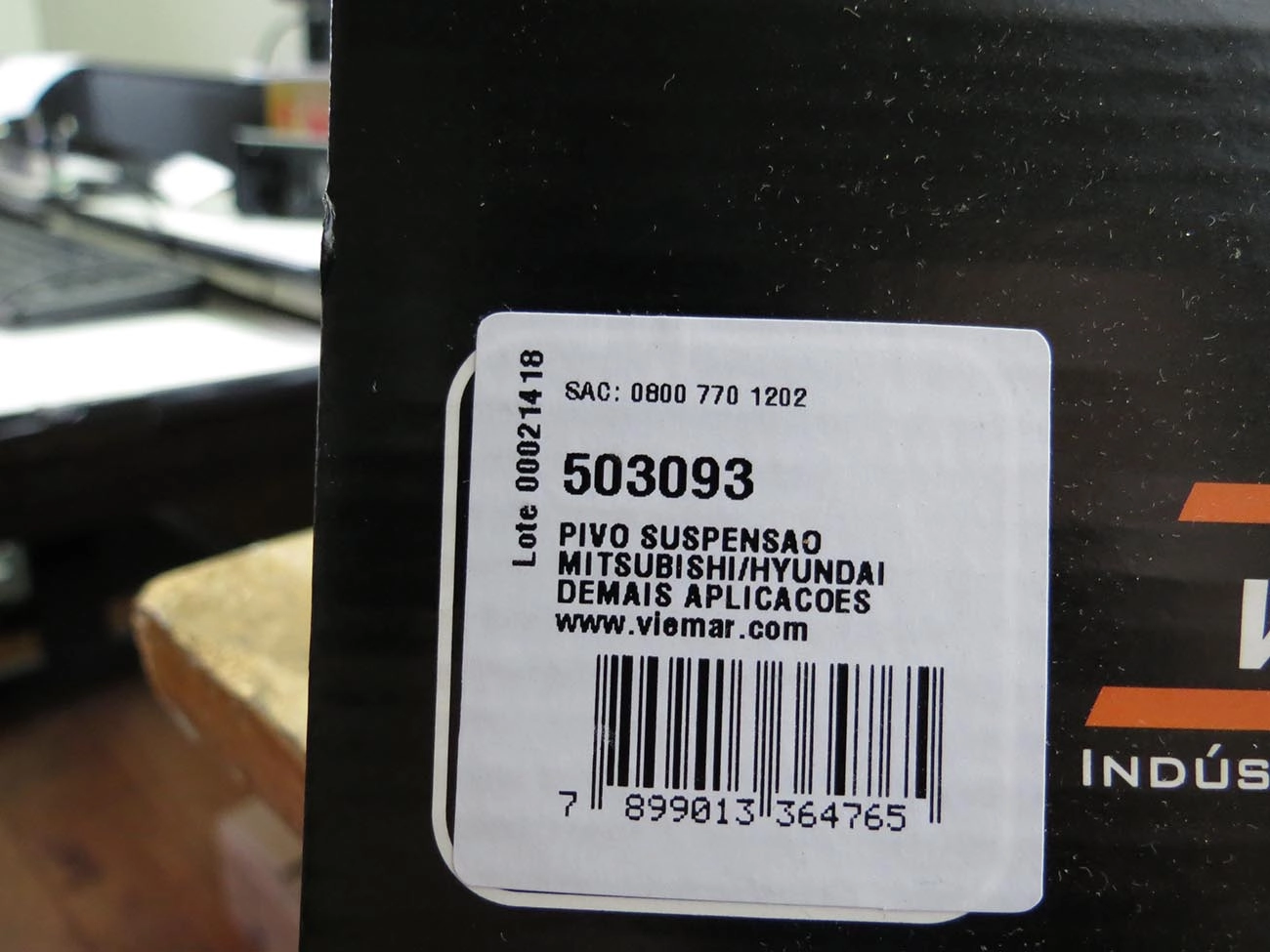 PIVÔ SUSPENSÃO INFERIOR MITSUBISHI L-200/300 4X4 92/08 GALLOPER 97/99 LD/LE