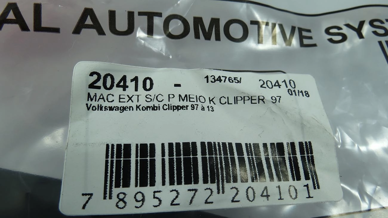 MACANETA EXTERNA VW KOMBI KLIPPER 97/ - PORTA MEIO CORRER