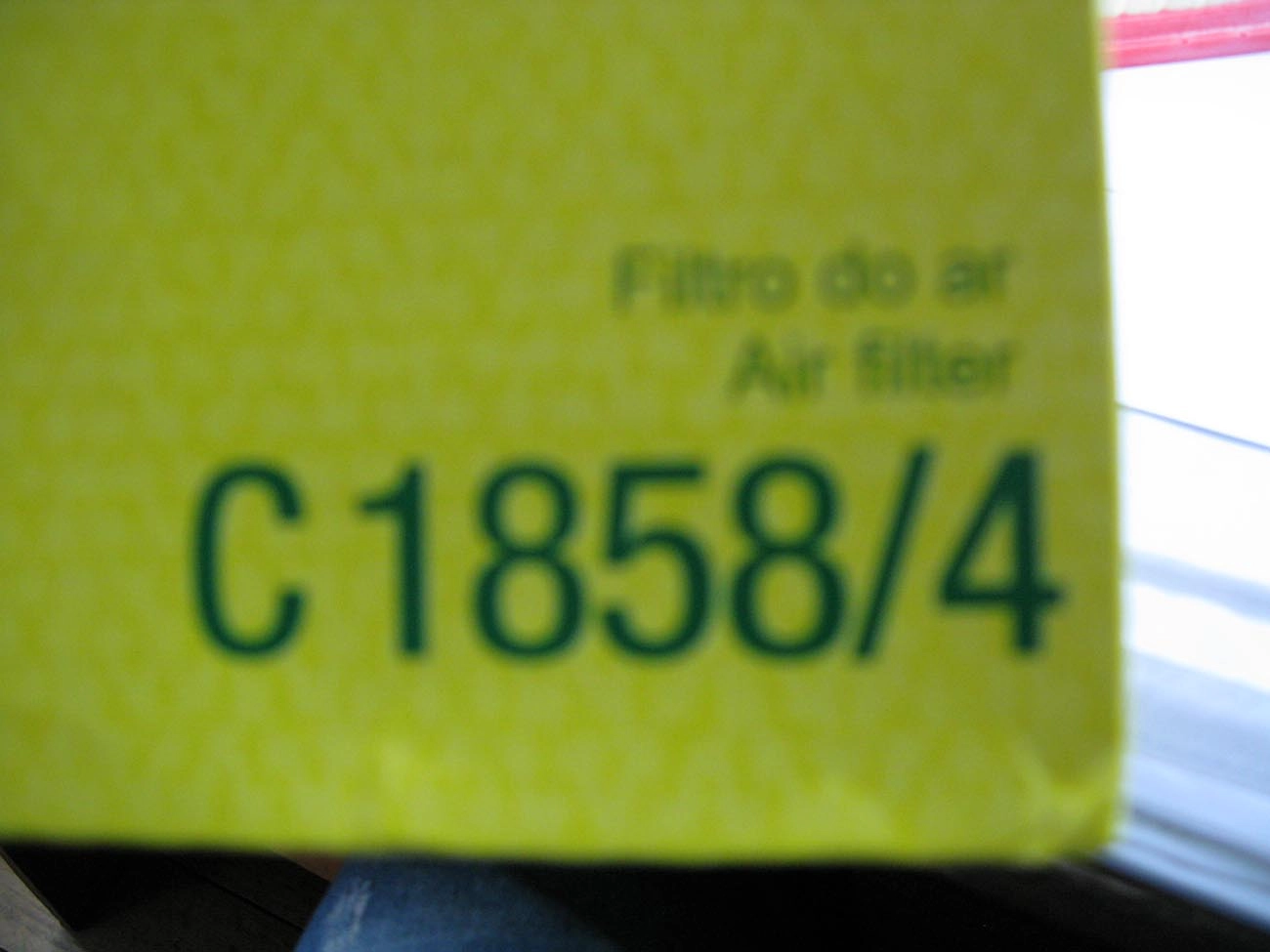 FILTRO AR RENAULT CLIO/SCENIC/MEGANE 1.6/2.0 16V 2001/ - LOGAN/SANDERO 1.6 16V 2007/