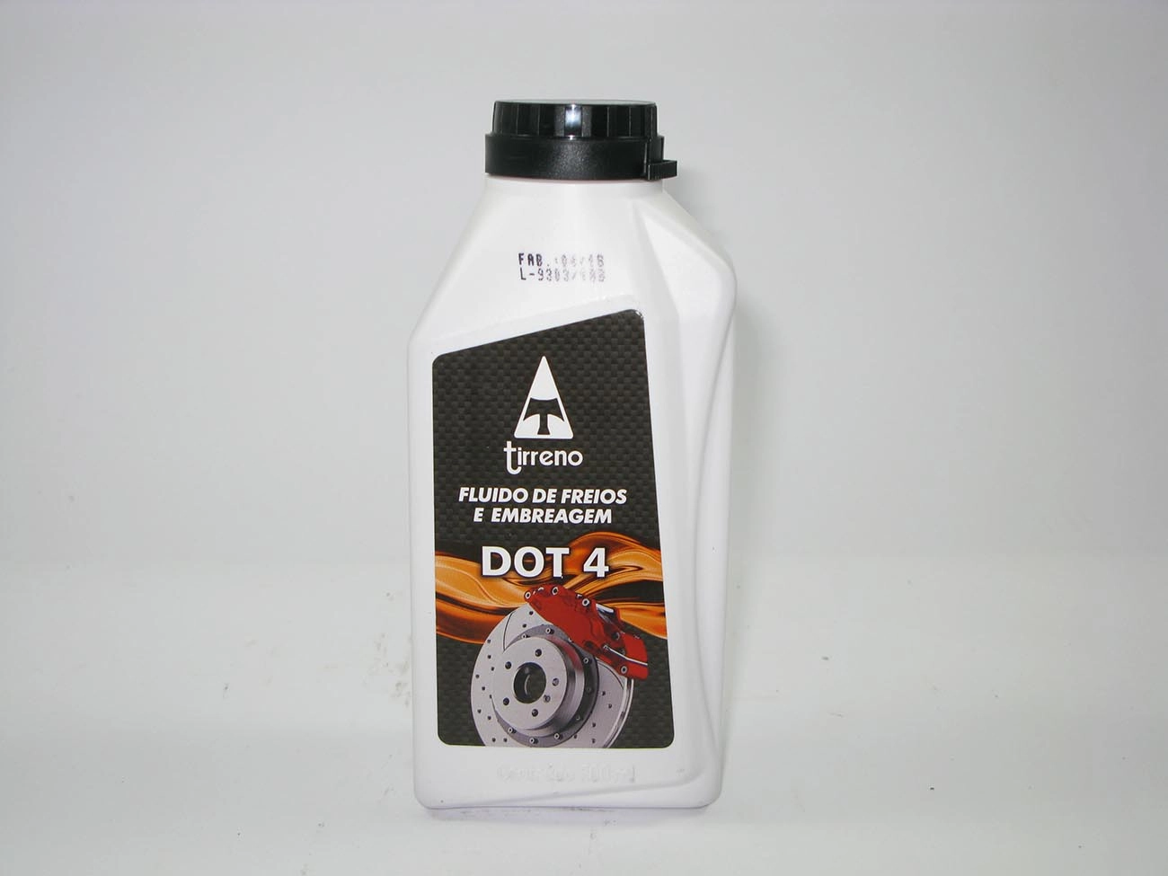 FLUIDO PARA FREIO 500ML DOT4 LEVEMENTE AMARELO 20 UNIDADES TIRRENO
