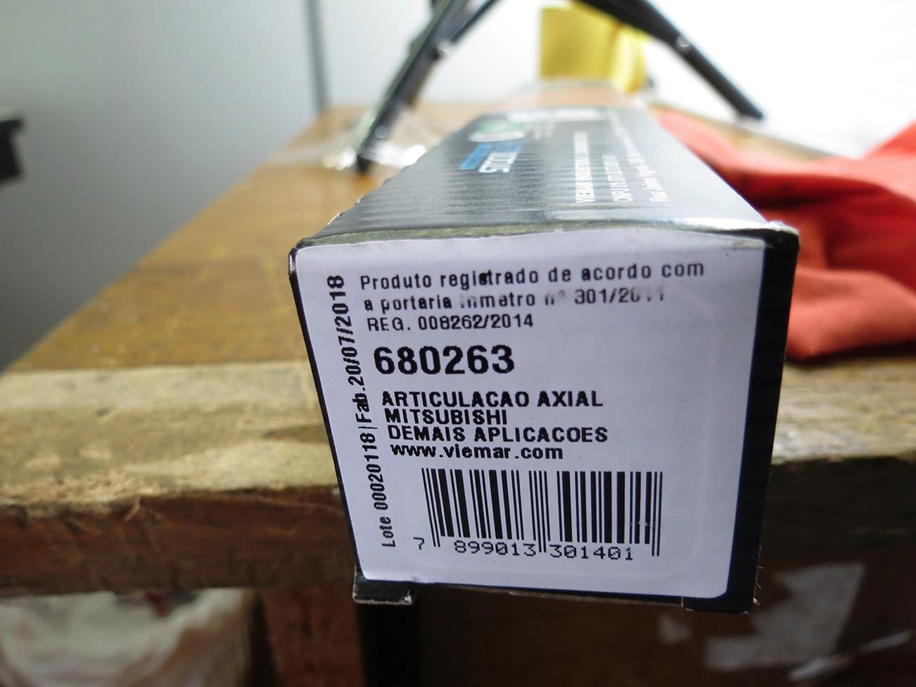 ARTICULAÇÃO/BARRA AXIAL DIREÇÃO MITSUBISHI PAJERO FULL 2001/2007