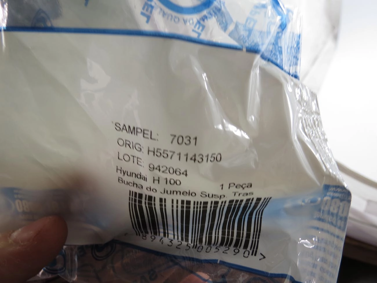 BUCHA MOLA HYUNDAI H-100 95/ - BUCHA DO JUMELO