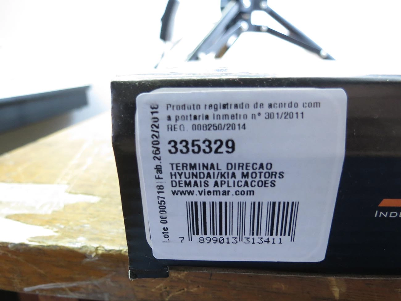 TERMINAL DIREÇÃO ESQUERDO HYUNDAI TUCSON 2005/2017 D.H - KIA SPORTAGE 2004/2010 - M16X1,5