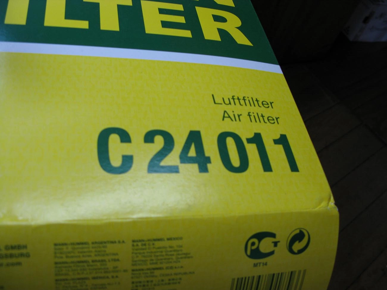 FILTRO AR MITSUBISHI L-200 TRITON 2008/ - PAJERO 3.2 2008/2011