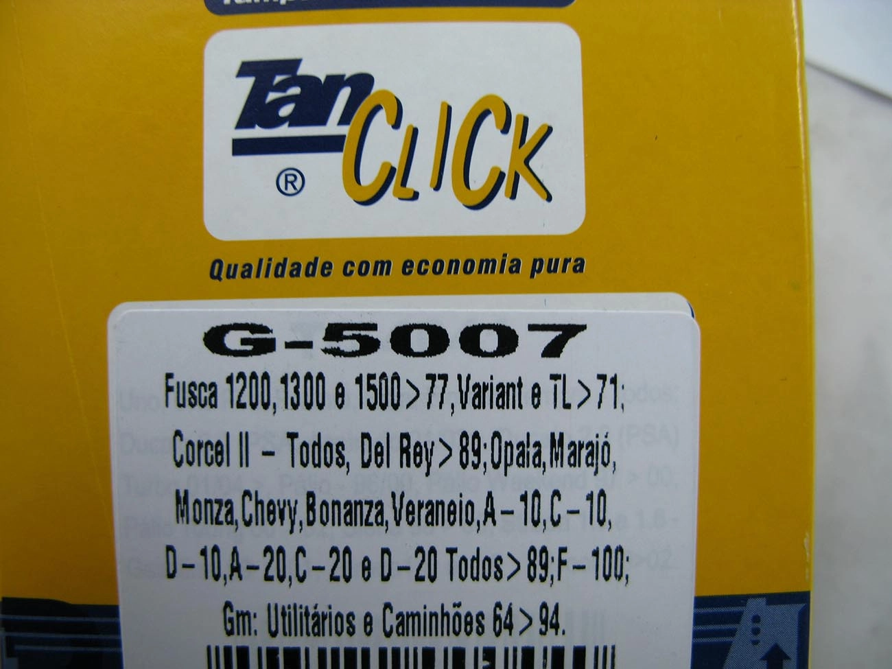 TAMPA PARA TANQUE COMBUSTÍVEL VW FUSCA /77 VARIANT/TL /71