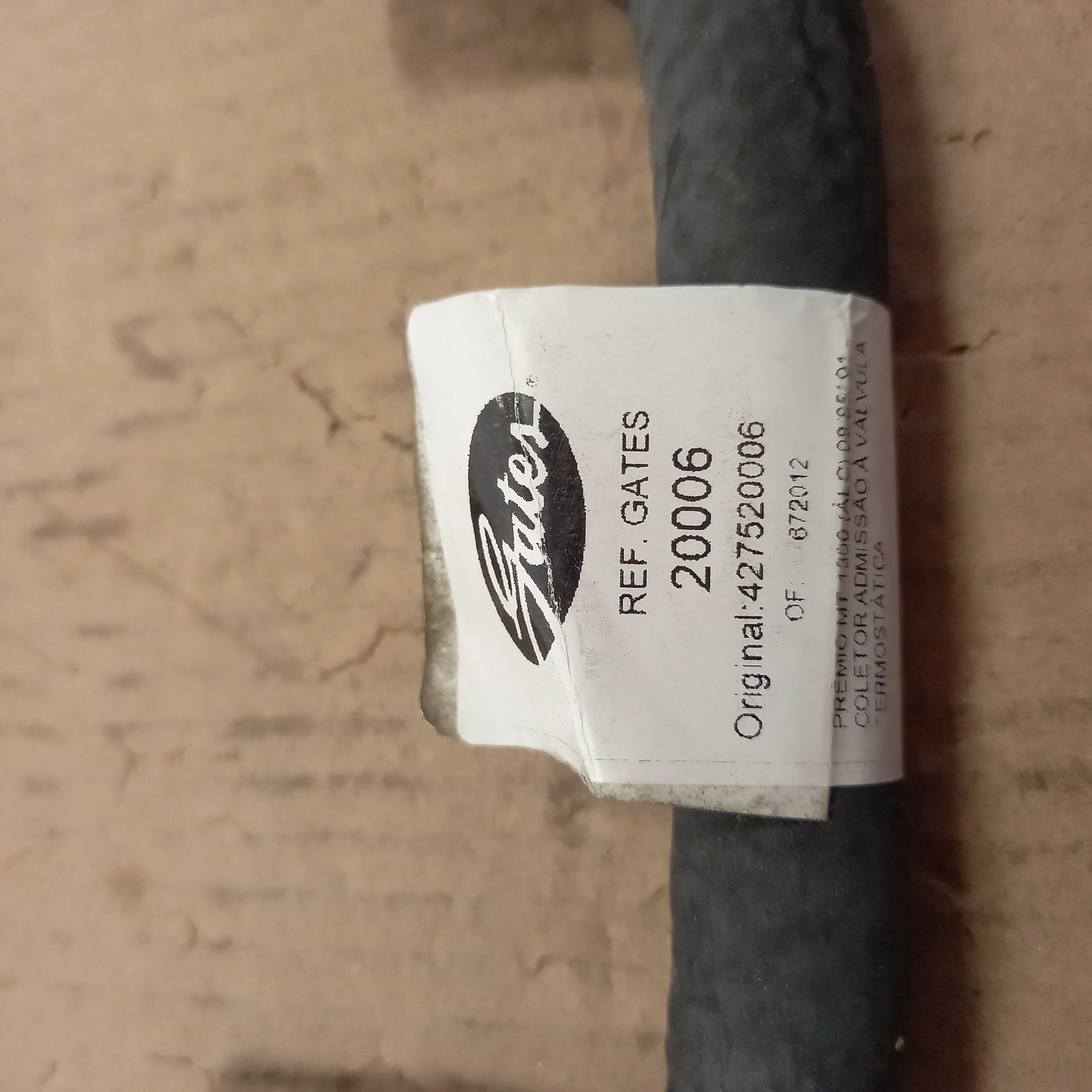 MANGUEIRA COLETOR ADMISSÃO AO CARBURADOR VW PASSAT /82