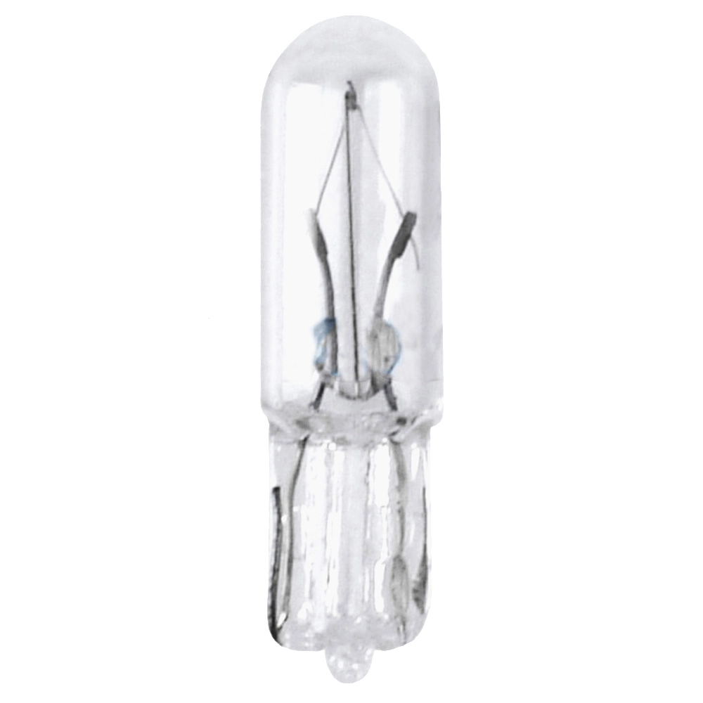 LAMPADA LUZ DE PAINEL/INSTRUMENTOS/INTERRUPTORES BASE DE VIDRO PEQUENA 1.2W 12V - INCOLOR