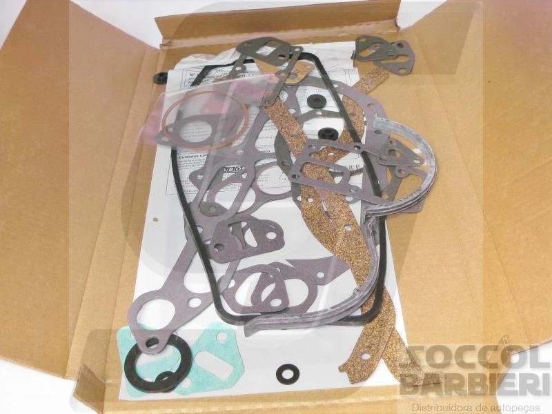 JOGO JUNTAS COMPLETO MOTOR SEM RETENTOR FORD CORCEL 1.4 78/83 GASOLINA