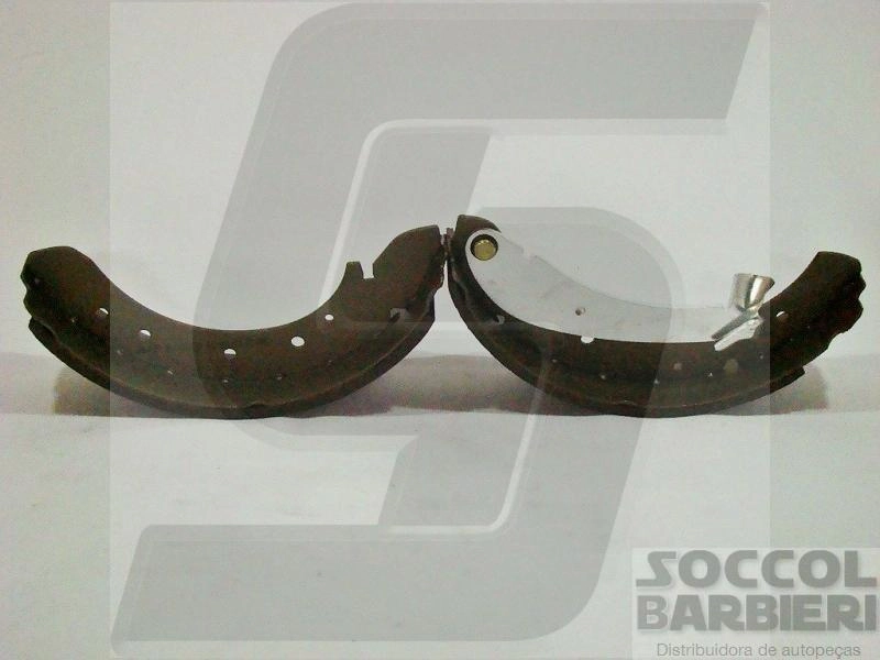 APATA FREIO TRASEIRA COM LONA TRASEIRO TAMBOR SAPATA FIAT DUCATO 2.3/2.5/2.8 1999/2017 ARO 16