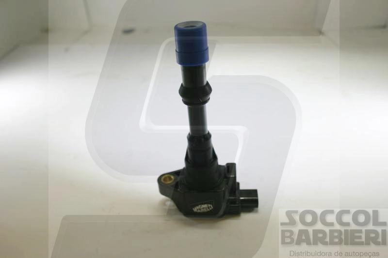 BOBINA DE IGNIÇÃO DIANTEIRA CANETA HONDA FIT 1.4 01/10 - FIXAÇÃO RETA CONECTOR 3 PINOS
