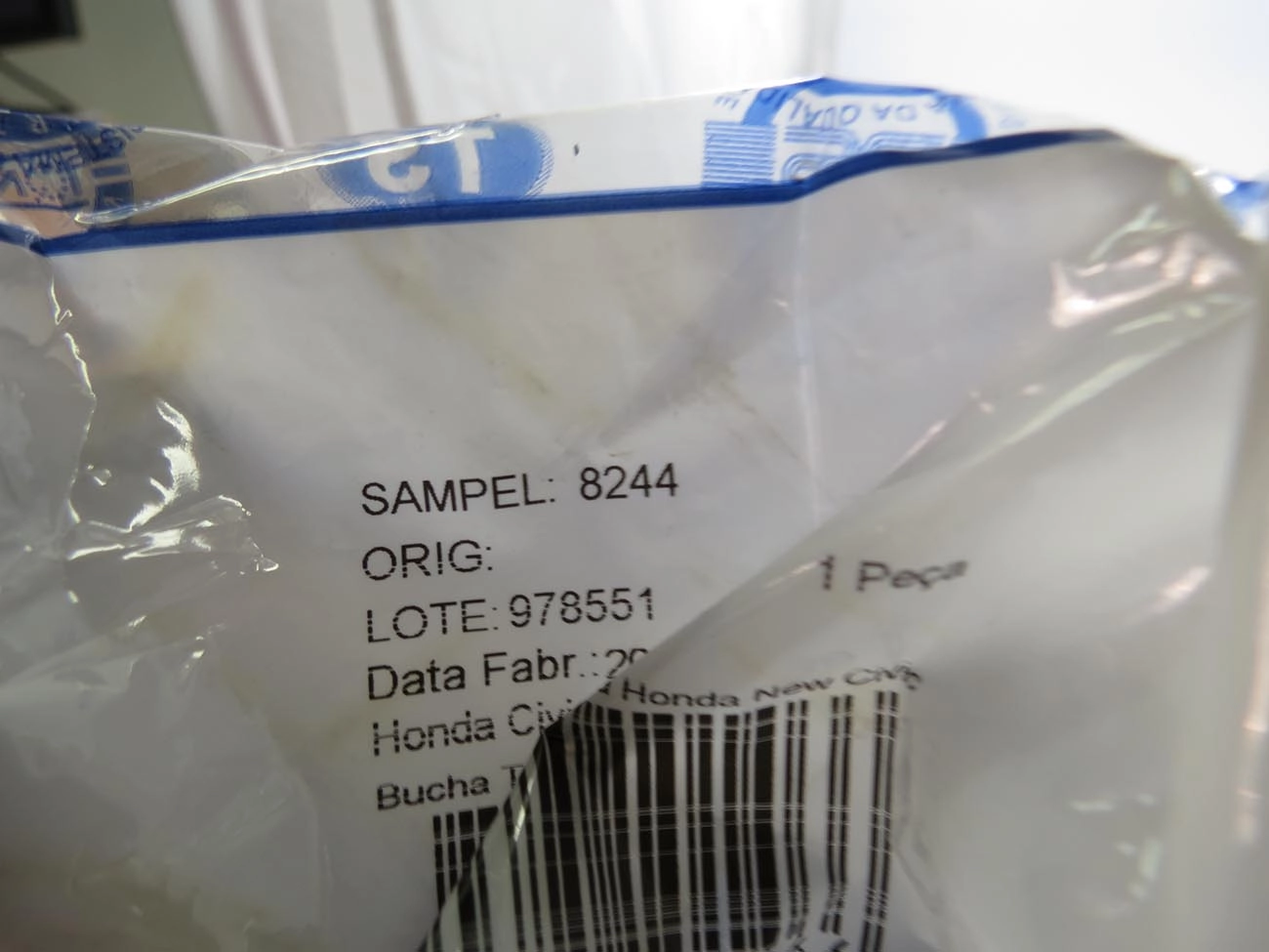 BUCHA TRASEIRA BANDEJA DIANTEIRA HONDA NEW CIVIC 1.8 07/16 - 2.0 SI 07/11 - 2.0 12/16