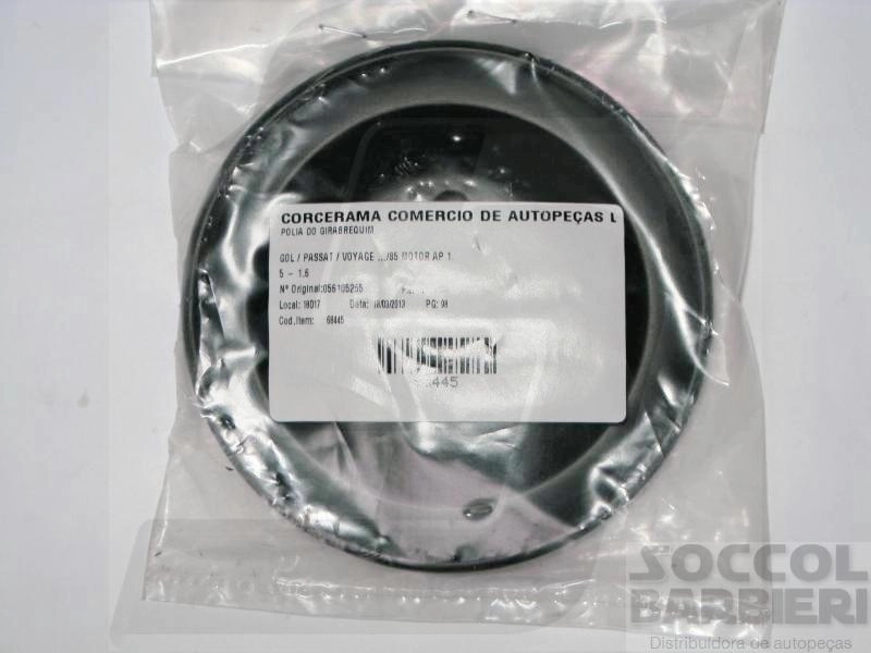 POLIA VIRABREQUIM VW GOL/VOYAGE/PARATI/SAVEIRO/PASSAT /06.85