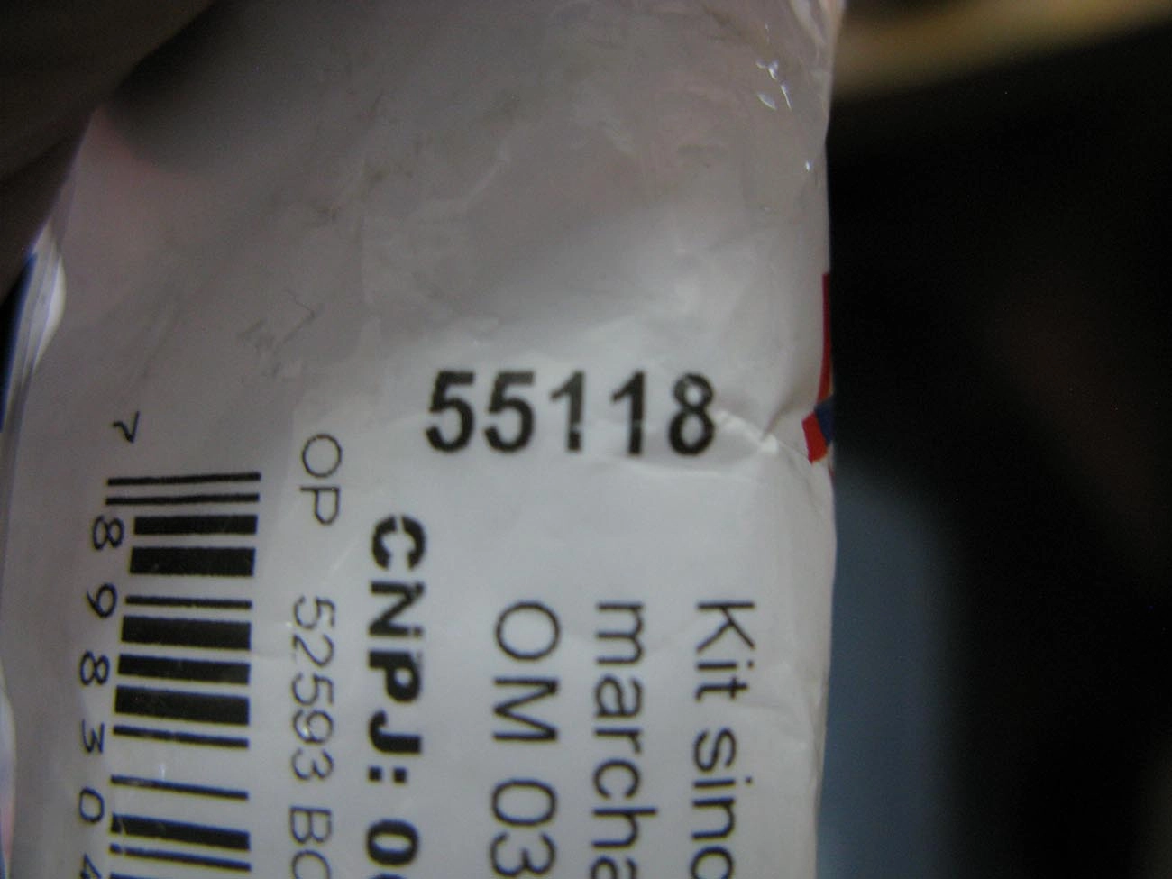 KIT SINCRONIZADOR MB 608/708 2/3/4/5
