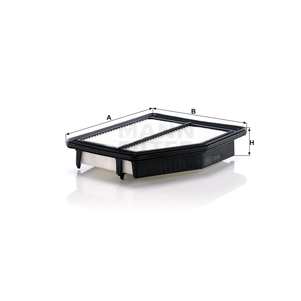 FILTRO AR HONDA CIVIC 1.6 IVETC 12/16 - 1.8 16V IVETC - 12/1 - 2.0 16V IVETC 13/