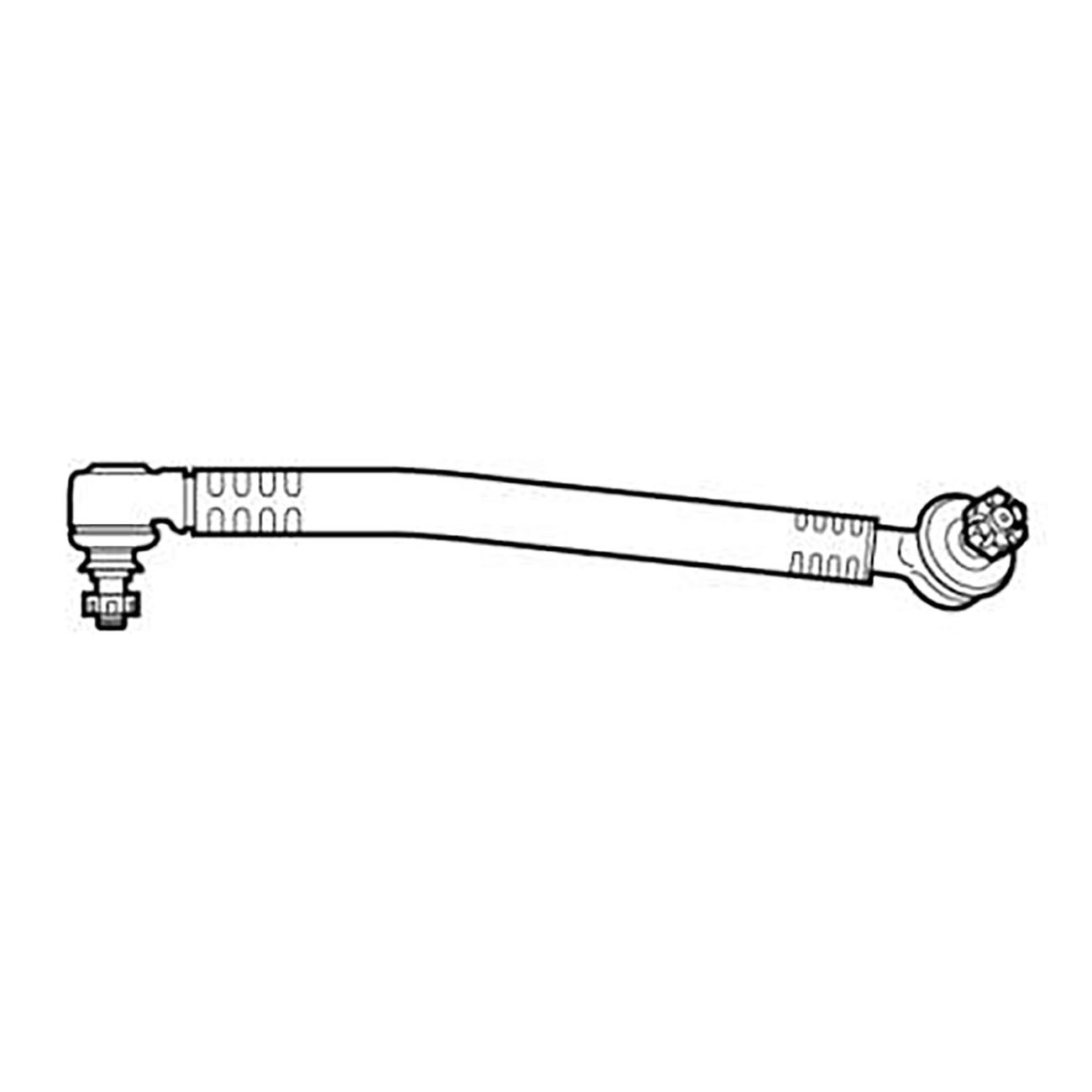 BARRA DE DIREÇÃO VW 7.90/7-90/7 90 1982/1986 - LATERAL 785MM - 1 TERMINAL FIXO / 1 TERMINAL MÓVEL
