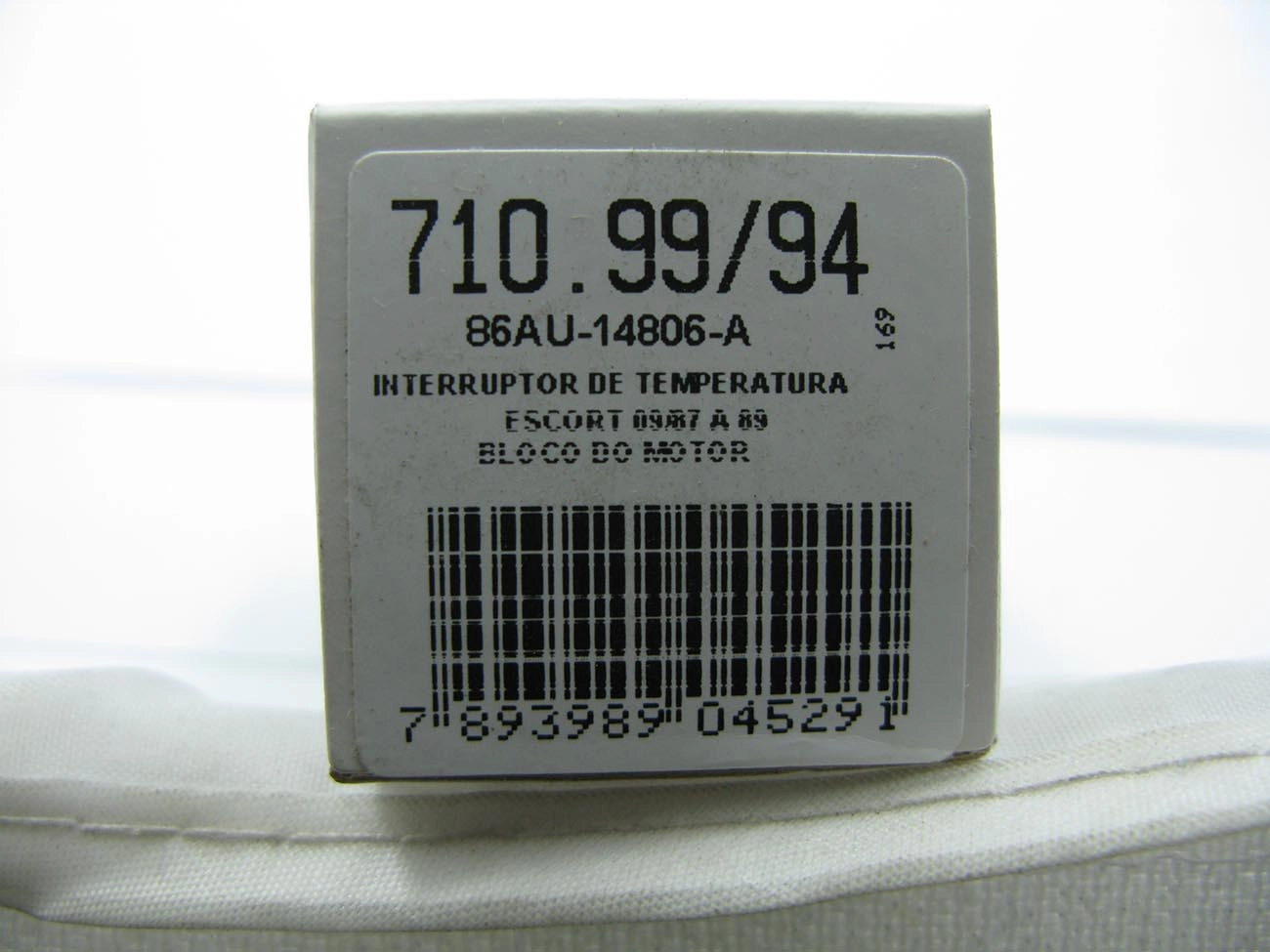 INTERRUPTOR RADIADOR FORD ESCORT 09.87/89 - BLOCO DO MOTOR