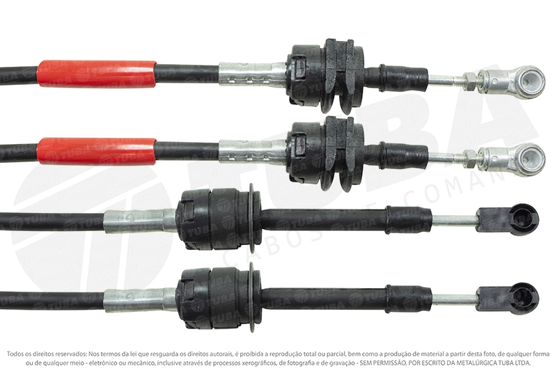 CABO CÂMBIO ENGATE/SELEÇÃO DAS MARCHAS CITROEN C3 1.4/1.6 2003/2011 - 1039MM