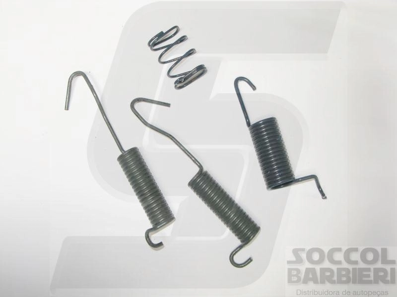 REPARO PARCIAL PATIM/MOLAS SAPATA FREIO TRASEIRA PARA UM LADO GM S-10/BLAZER