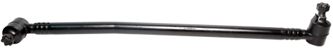 BARRA DIREÇÃO LATERAL 945MM 2 TERMINAIS FIXOS FORD CARGO 1114/1215/1415/1419 VW 12.140/14.200