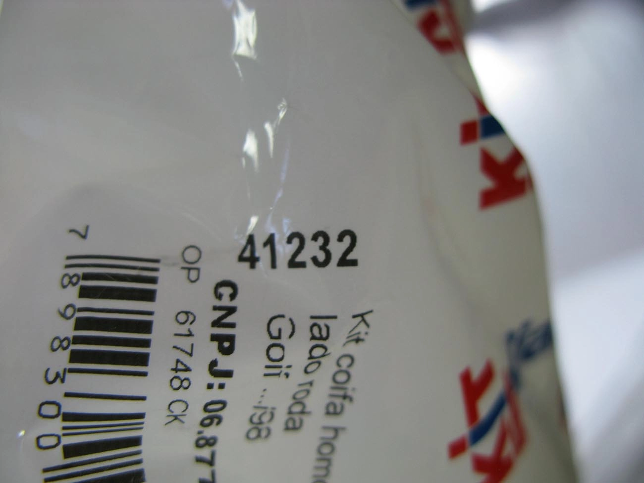 KIT REPARO COIFA HOMOCINÉTICA LADO RODA VW GOLF 94/98 POLO CLASSIC/VAN 96/ BORA 25X86X112MM