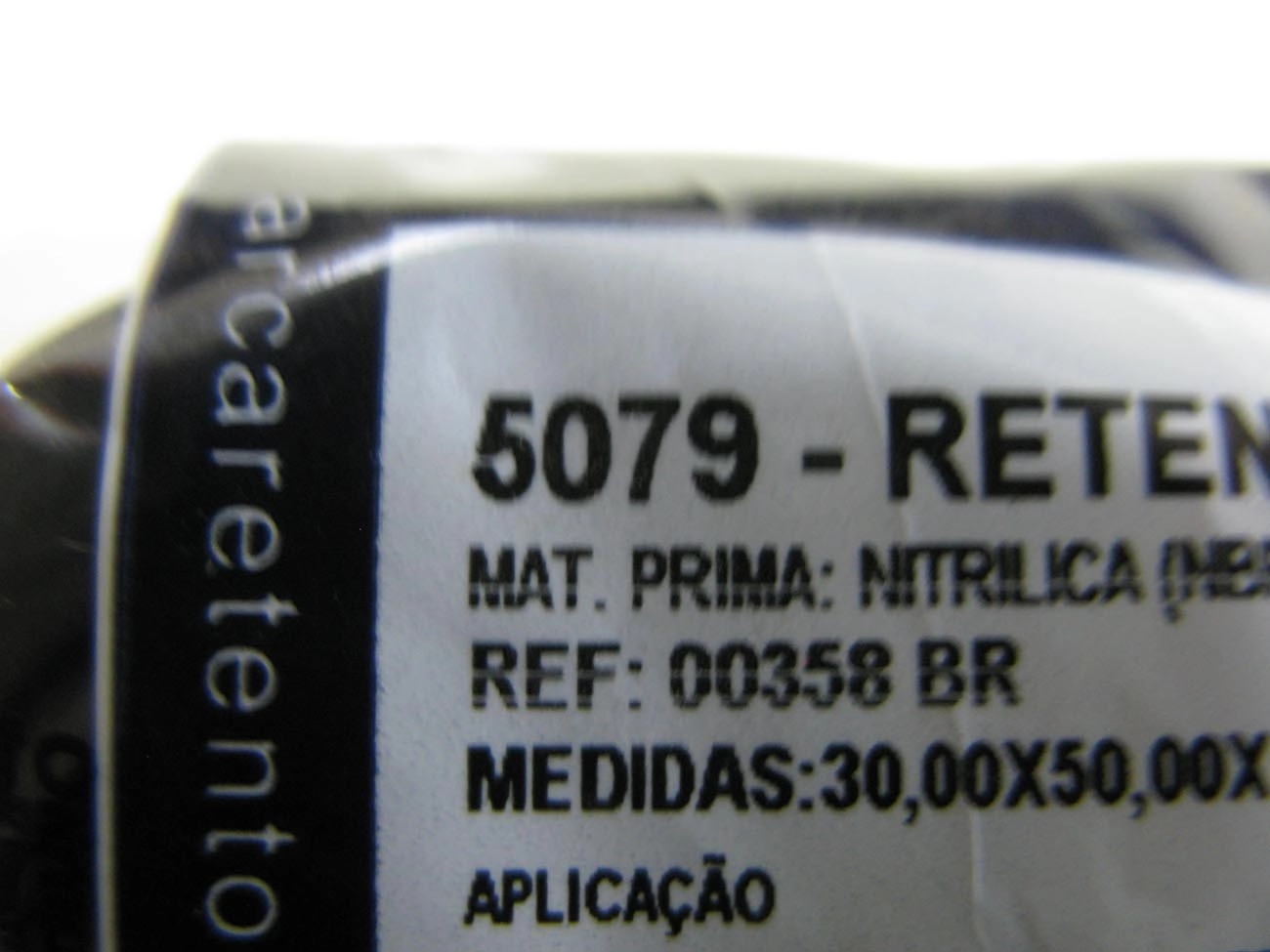 RETENTOR AGRÍCOLA BALDAN/HATSUTA/JACTO - INDUSTRIAL - 30X50X10MM