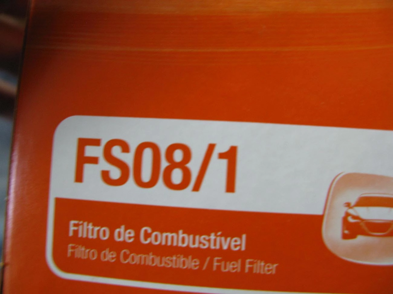 FILTRO COMBUSTÍVEL COMBUSTIVEL VW GOL/PARATI/SAVEIRO/KOMBI MI 97/ TODOS FOX 1.6 NOVO POLO BICOS GROSSO