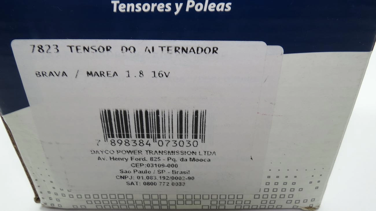 TENSOR CORREIA ALTERNADOR FIAT BRAVA/BRAVO/MAREA/STILO 1.8 16V - ALFA ROMEO 145/147/15 /156