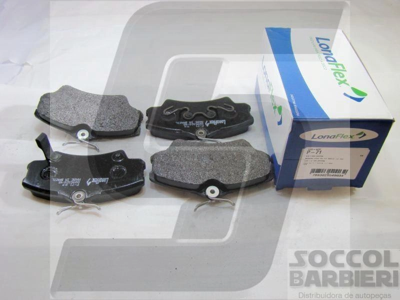 PASTILHA FREIO RODA DIANTEIRA HONDA CIVIC EX 1.6/1.7 LX LXB 16V 99/