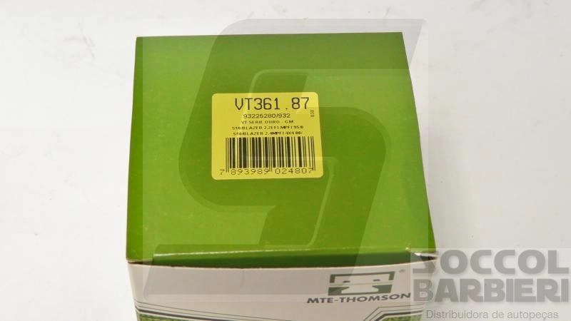 VÁLVULA TERMOSTÁTICA COM FLANGE ALUMÍNIO GM S-10/BLAZER 2.2/2.4 1995/