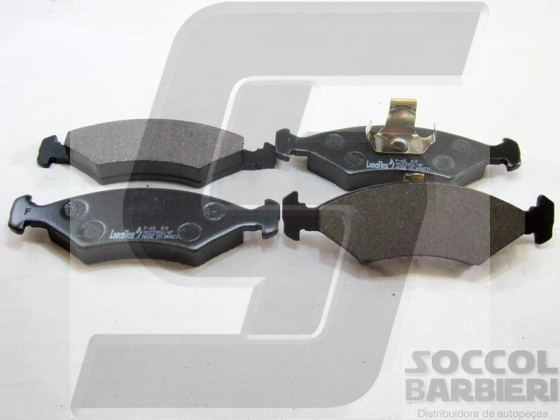 PASTILHA FREIO RODA DIANTEIRA FORD FIESTA/KA 1.4/1.6 TODOS NOVO SOHC SUPERCHARGER /09