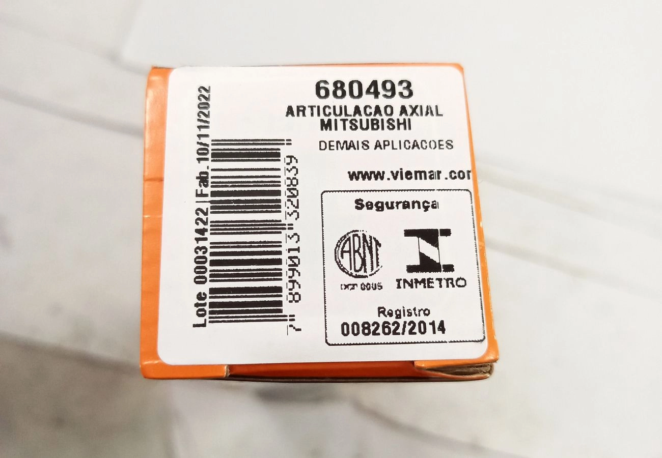ARTICULAÇÃO/BARRA AXIAL DIREÇÃO HIDRÁULICA MITSUBISHI L-200 TRITON 08/18 - L200 TRITON SPORT 17/22