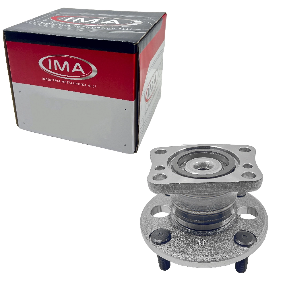 CUBO TRASEIRO COM ROLAMENTO COM ABS FORD NEW FIESTA 2010/ - NOVO KA 2014/ - 4 FUROS