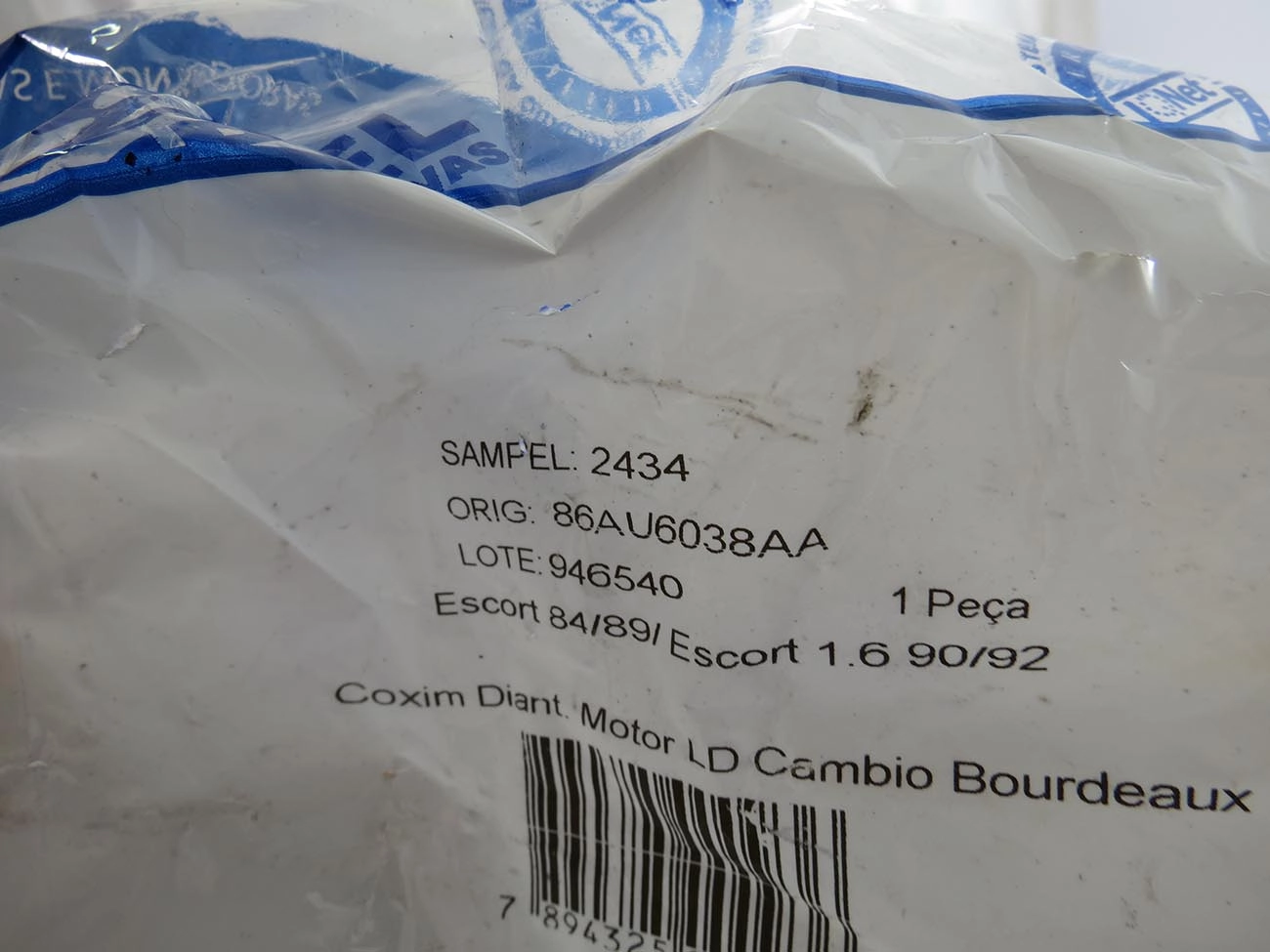 COXIM MOTOR DIANTEIRO DIREITO FORD ESCORT/VERONA 1.6 /92 -  ESCORT HOBBY 1.6 93/94