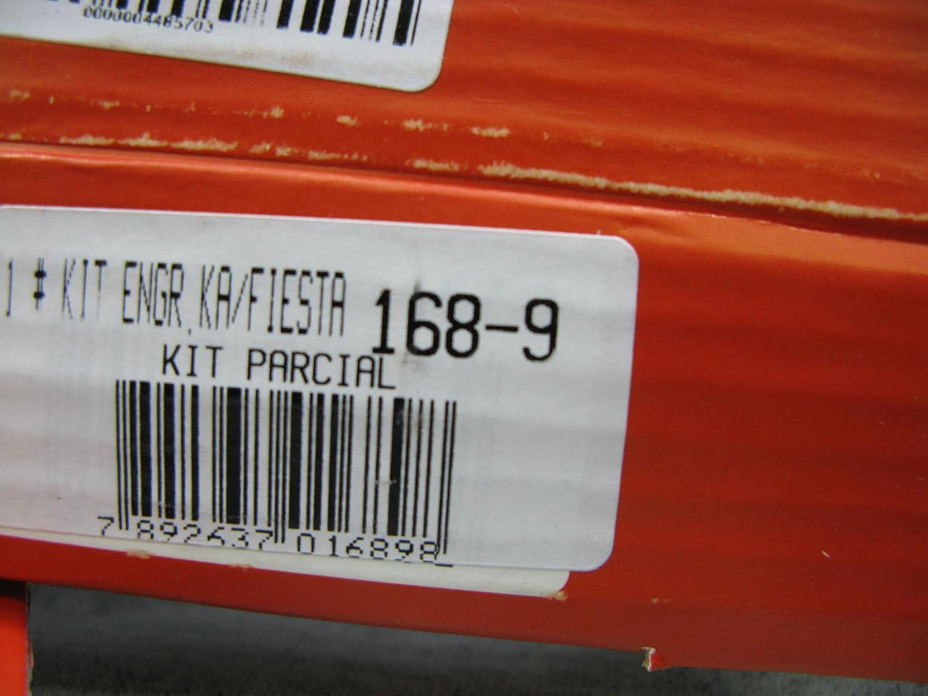 KIT PARCIAL DISTRIBUIÇÃO SEM TENSOR MOTOR ENDURA FORD FIESTA/KA/COURIER 1.0/1.3