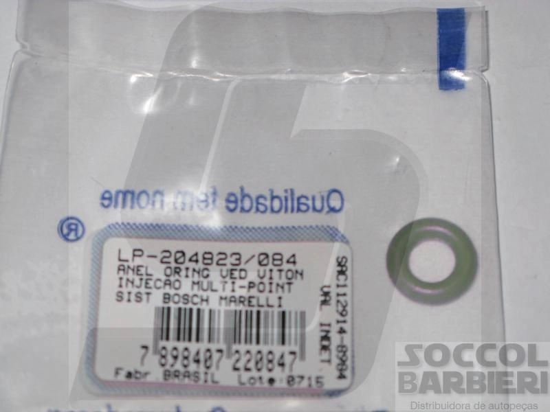 ANEL VEDAÇÃO PARA VÁLVULA INJEÇÃO MULTI-POINT BOSCH MARELLI ROCHESTER VEDACAO UNIVERSAL P/VALVULA INJECAO SISTEMA