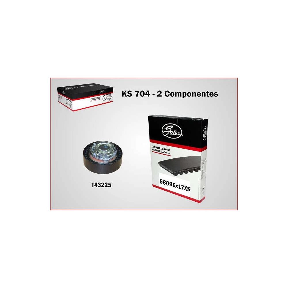 KIT CORREIA COMANDO VÁLVULAS DENTADA SINCRONISMO MOTOR 1.6 8V RENAULT CLIO/LOGAN/SANDERO/SYMBOL 2009/