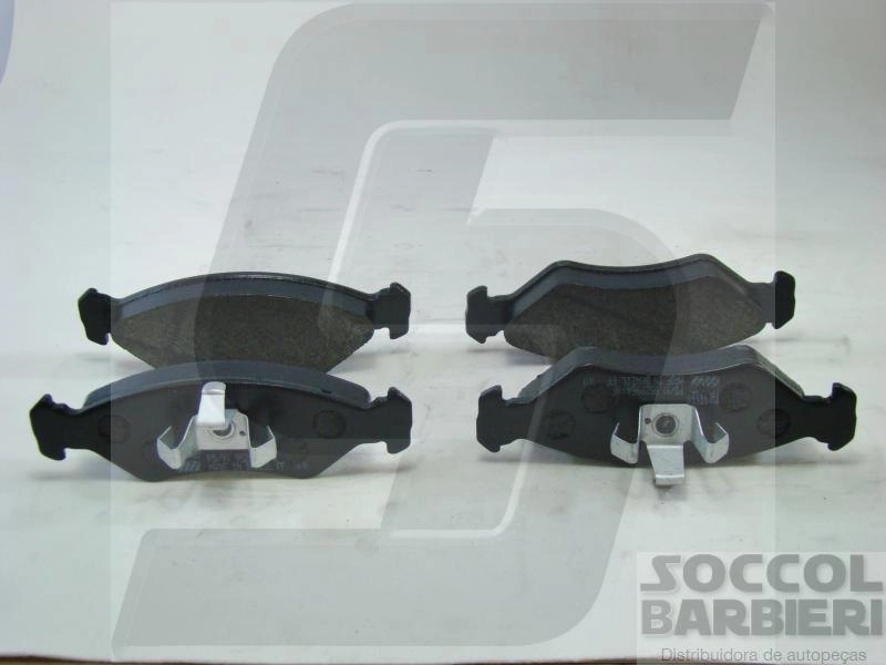PASTILHA DE FREIO FORD NOVO FIESTA 1.0 2009/2013 - NOVO KA 1.0/1.3 - 0.5.2009/2013