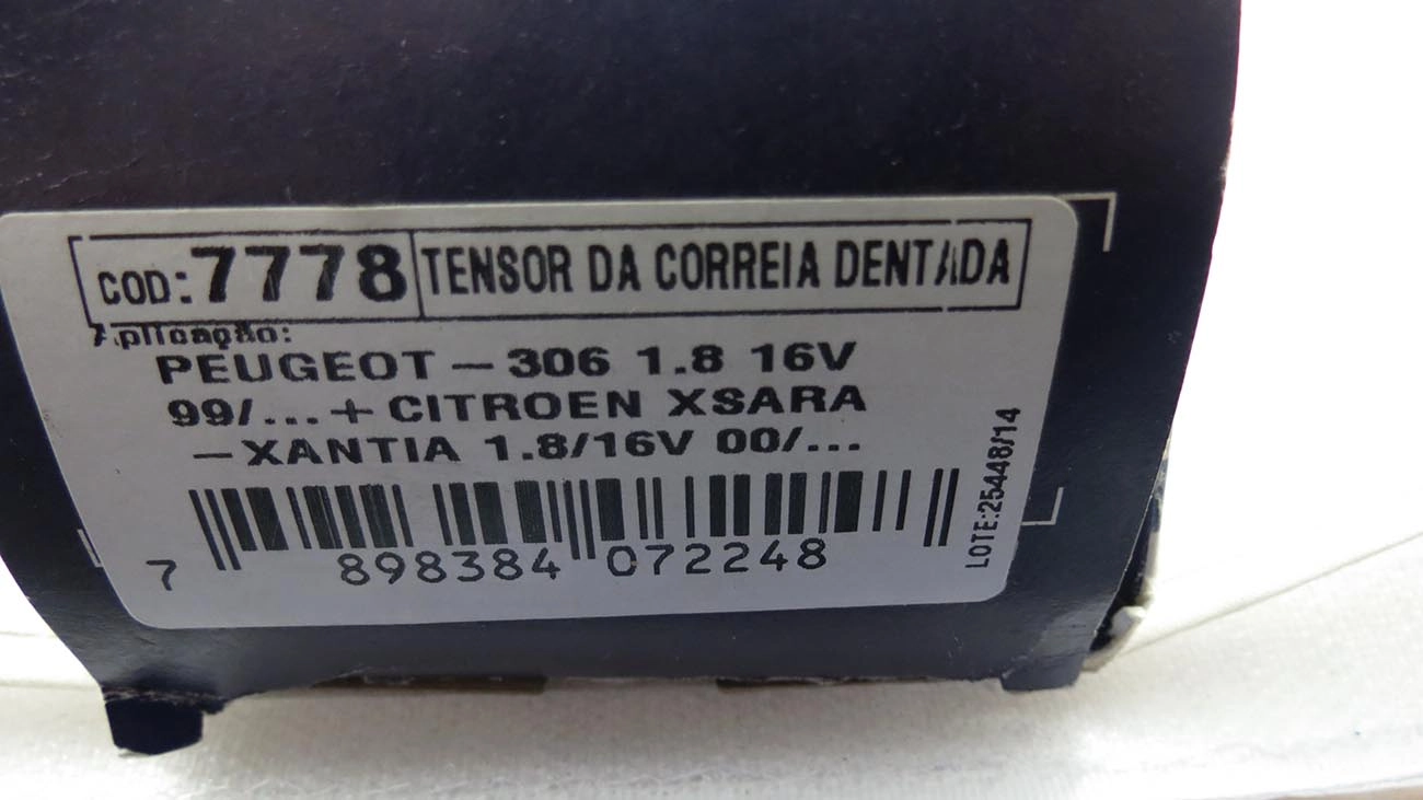 TENSOR CORREIA COMANDO PEUGEOT 306/405/605 1.8/2.0 16V 00/ - CITROEN XSARA/XANTIA 1.8/2.0 16V
