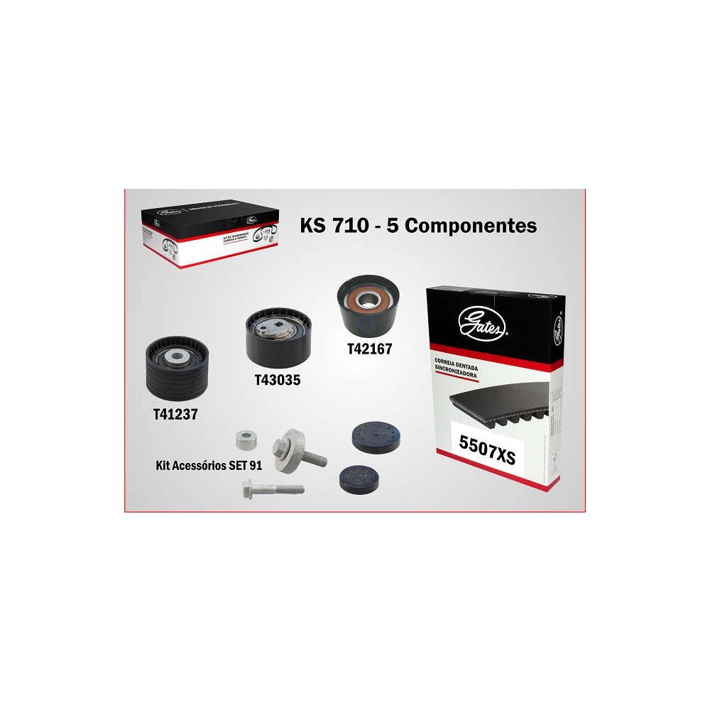 KIT CORREIA COMANDO RENAULT SCENIC 2.0 16V 2001/ - MEGANE 2.0 16V 2001/2005