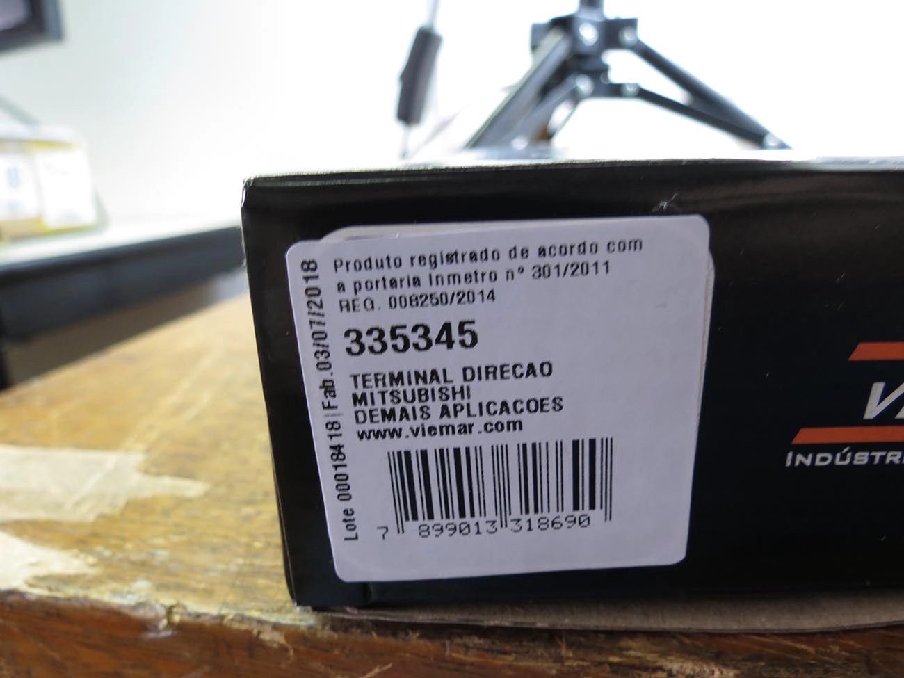 TERMINAL DIREÇÃO DIREITO MITSUBISHI L-200 TRITON 08/18 - TRITON SPORT 17/22 - PAJERO FULL 01/07