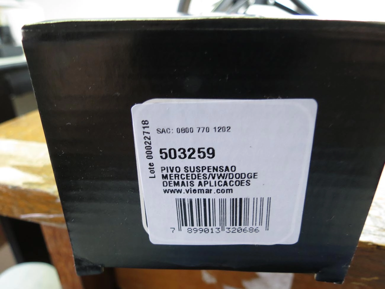 PIVÔ SUSPENSÃO INFERIOR MB SPRINTER 2012/2019 - 311/314/315/415/515/516/517/525
