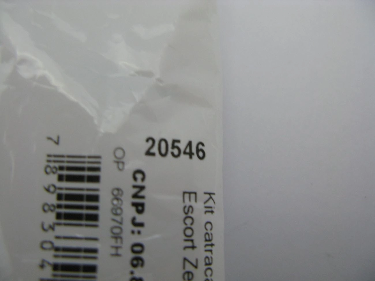 KIT CATRACA EMBREAGEM FORD ESCORT 97/ ZETEC