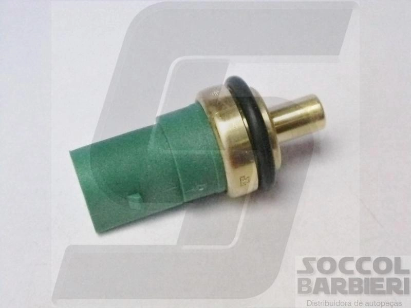 SENSOR TEMPERATURA/PLUG ELETRÔNICO ÁGUA INJEÇÃO ELETRÔNICA COR VERDE ENCAIXE ELETRONICO VW GOL/PARATI 1.0 2001/ GOLF/BORA 98/ FOX/POLO 2002/ KOMBI 1.4