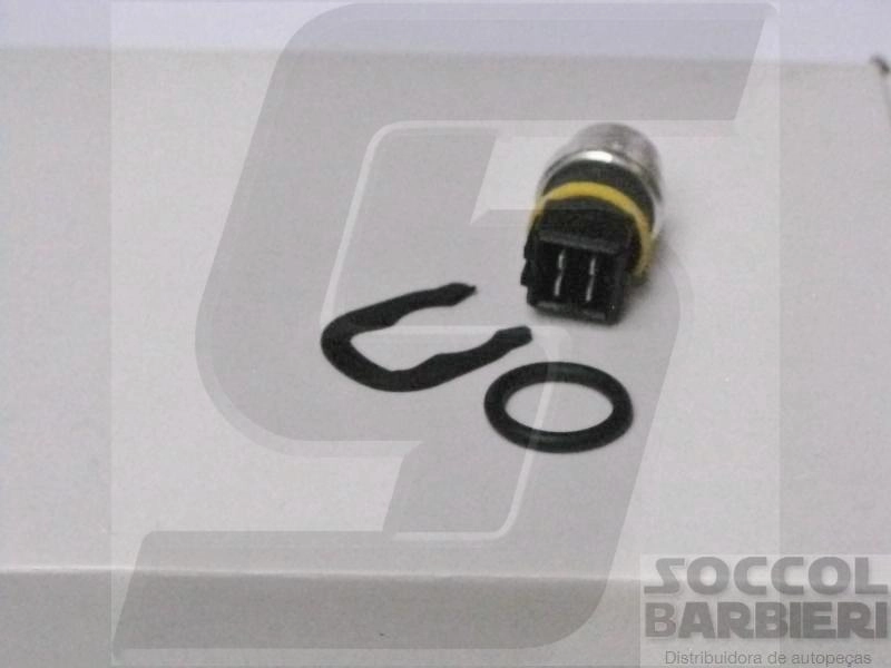 PLUG ELETRÔNICO/SENSOR TEMPERATURA ÁGUA COR PRETO 4 PINOS ENCAIXE VW GOL/PARATI 1.0 8/16V 97/2001 GOLF 1.8/2.0 /98
